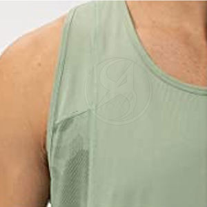 <b>Men</b> Singlet 100% Cotton <b>Gym</b> Athletic <b>Vests</b> Training Singlets Quick Dry Plus Size Breathable Comfortable - Product Image 5