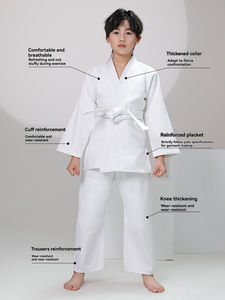 เครื่องแบบ BJJ GI ระบายอากาศได้อย่างรวดเร็วตัดเย็บแบบชาวบราซิลดีไซน์ไข่มุกออกแบบได้ตามต้องการ - Product Image 4