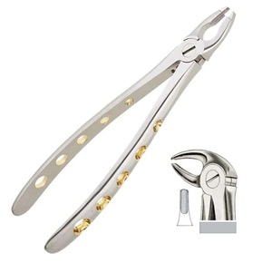 Fórceps de extracción Premolares inferiores Instrumentos de laboratorio dental de ortodoncia Acero inoxidable al por mayor - Product Image 1