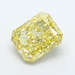 เพชรแล็บเกรด VS1 สีเหลืองอ่อนแฟนซี น้ำหนัก 2.09 กะรัต รุ่น Radiant - Product Image 1