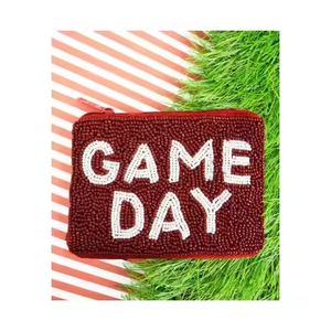 Monederos Bonitos con Diseño de Bolsa de Mano, Bordados con Cuentas, Hechos a Mano, Mini Bolso Personalizado en Color Cuadrado para el Día de San Valentín - Product Image 6