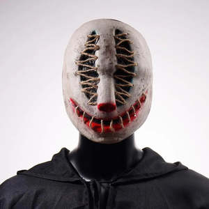 Máscara de Halloween de Joker Asesino, de Goma PVC, de Media Cara, para Cosplay de Payaso, para Fiestas, con Forma de Fantasma, para Impresión DIY - Product Image 5