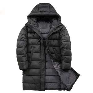 Venta al por mayor OEM logotipo personalizado impreso liso burbuja abrigo hombres abajo acolchado invierno Puffer chaqueta nueva moda brillante Puffer chaquetas - Product Image 3