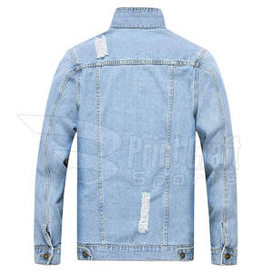 Chaqueta Vaquera de Última Moda en Existencia, Chaqueta Vaquera de Invierno para Hombre al por Mayor, Chaqueta Vaquera para Hombre Más Vendida - Product Image 2