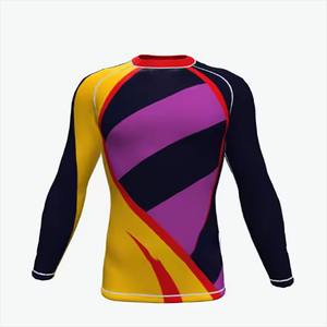 Custom Full Sleeve Sublimated <b>Rash</b> <b>Guard</b> Compression Shirt for <b>Men</b> Personalized with Your Own Logo-Active Tops - Product Image 4