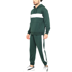 Nuevo estilo Contraste Color Diseño personalizado Tu propio chándal Chándal ajustado para hombre - Product Image 2