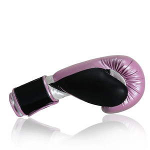 Gants de boxe en cuir véritable avec sangle de poignet réglable et crochet, personnalisés OEM, unisexe, pour entraînement de boxe et de kick-boxing, les plus vendus - Product Image 5