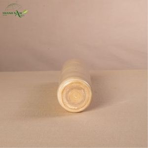 Jarrón Decorativo de Bambú Delgado, Estilo Art Deco, Forma Enrollada, Ecológico, para Mesa, Serie Color y Acabado Natural - Product Image 2