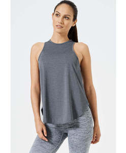 Tendencia de alta calidad con logotipo personalizado de algodón Spandex Jersey blanco Crop Tank Top gráfico etiqueta privada camisa de mujer - Product Image 2