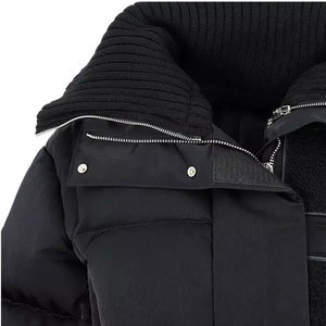 Chaqueta Acolchada de Alta Calidad, Nueva Moda, Talla Grande, con Cierre, Diseño Personalizado, Impermeable, Cortavientos, para la Temporada de Invierno - Product Image 3