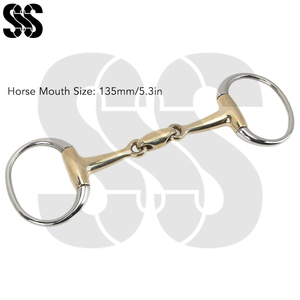 Bocados de Acero Inoxidable para Montar a Caballo - Suaves y Cómodos para Todas las Razas de Caballos, Duraderos para Entrenamiento y Competición - Product Image 4