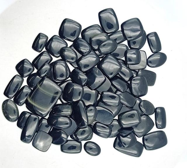 Wholesale Lot of Handmade Natural Black Onyx Gemstones Customized Size for Jewelry Making Amazing Quality