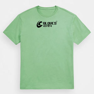 T-shirt de sport pour homme en coton tricoté de haute qualité, vente en gros, logo personnalisé, impression tendance, motif uni, respirant - Product Image 5