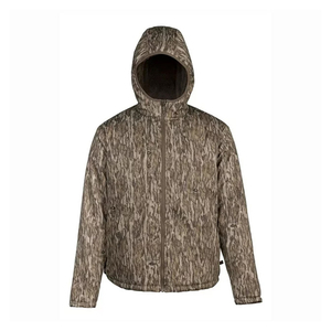 Fabricant de vestes de chasse personnalisées à faible MOQ – Veste thermique rembourrée pour homme, équipement d'extérieur, col montant, logo frontal, respirante, séchage rapide - Product Image 2