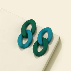 Pendientes de resina con mariposa - Product Image 2