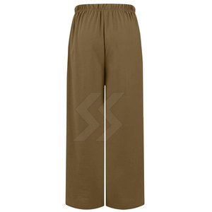 Séchage rapide sur mesure couleur unie femmes pantalons de survêtement évasés durables en gros pantalons de survêtement évasés pour les femmes - Product Image 5