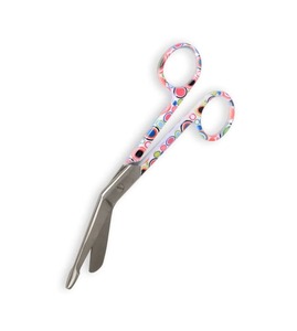 Tijera de vendaje Lister de hoja afilada Dental quirúrgica para Hospital, acero inoxidable, 14 Cm, burbujas, tijera recubierta de papel de fantasía, CE ISO - Product Image 6
