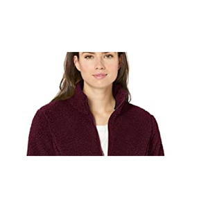Chaqueta de Invierno con Capucha y Cierre para Mujer, Marca Calvin Klein, Color Morado, Logotipo Personalizado, Diseño Sólido, Relleno de Poliéster, Talla Mediana - Product Image 2