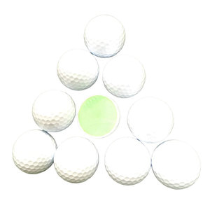 Balles de golf en caoutchouc moulé haute performance pour l'entraînement de correction du swing, équipement sportif portable - Product Image 5