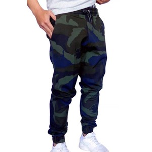 Jogger de cintura alta para hombre, venta al por mayor, estampado de camuflaje personalizado, sublimación, cordón, estilo informal, pantalones de hombre, rayas curvas rectas - Product Image 6