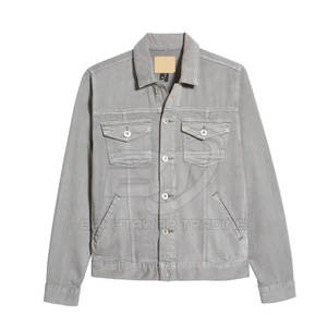 Vestes en jean légères et très vendues pour hommes, différentes couleurs, vestes en jean sur mesure pour hommes - Product Image 5