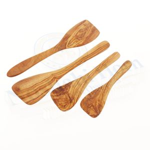Cucharas artesanales de madera natural de alta calidad para el hogar y la cocina para revolver, mezclar y servir - Product Image 2
