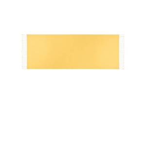 Yellow Reversible 100% <b>Silk</b> Square Scarf-Vintage Designer Printed Chiffon - Product Image 2