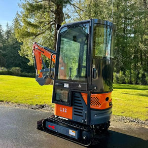 ENVÍO GRATUITO Miniexcavadora Hidráulica AGT LH12RS de 30 HP con Cuchilla de Retroexcavación de 36 Pulgadas, Cuchara de 15 Pulgadas, Ventilador de Refrigeración del Motor, EPA, CE, Conexión Auxiliar - Product Image 1