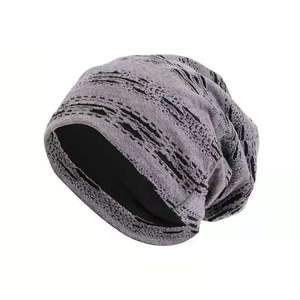 Nuevo Otoño Invierno Hombres Mujeres Gorros Moda Adultos dobby Gorros Cálido Gorras Jacquard - Product Image 2