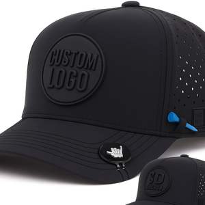 หมวกกอล์ฟสำหรับฝึกซ้อมของผู้ชายปรับความสบายการป้องกันความชื้นกันน้ำผ้าปักด้วยมือสำหรับกิจกรรมกีฬากลางแจ้ง - Product Image 1