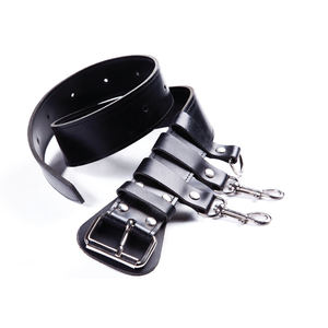 Cinturón Carvel para trabajadores de emergencia en cuero trasero de grano - Product Image 1