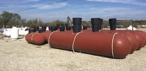 ASTM 1000 Gallon Above & Below Ground Liquid Nitrogen Tanks with Motor and Pump Steel Construction for Sale and Export - Product Image 3