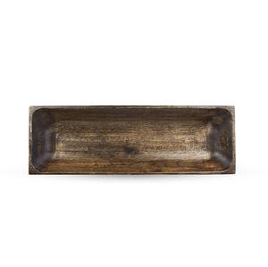 Bol à pâte rectangulaire de vente chaude en bois de mangue pur artisanat naturel jetable pour la maison hôtel restaurant utilisation alimentaire commerciale - Product Image 4