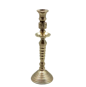 Porte-bougies en métal de qualité supérieure, faits à la main, durables, résistants à la chaleur, écologiques, finition dorée, décoration moderne et traditionnelle pour la maison - Product Image 3