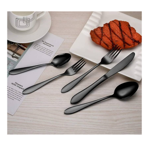 Cuillère à couverts en acier miroir ensemble de couverts de luxe cuillère vaisselle de cuisine décoration fabrication prix compétitif - Product Image 2