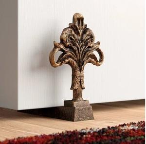 Bear <b>Door</b> Stopper Metal <b>Door</b> Stopper Antique Finished Floor Mounted <b>Door</b> Stoppers for Home Hotel <b>Door</b> <b>Stop</b> Closing Usage - Product Image 4