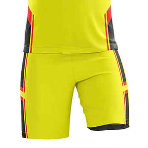 100% Pure Sublimation col en v hommes équipe de Football maillot uniforme pour vêtements de Football haute qualité coloré Football uniforme respirant - Product Image 6