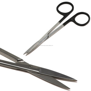 Tijeras Iris Rectas de Acero Inoxidable, Kit Quirúrgico Oftálmico Microquirúrgico, Manual, para Clínica ORL y Hospital, Certificado CE ISO13485 - Product Image 3