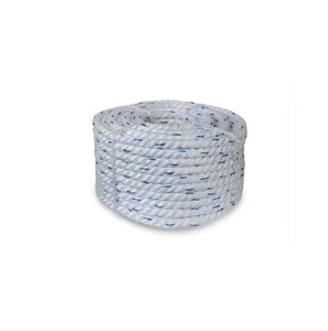 Haute qualité 6mm 8mm PP PE 3 brins torsadé Poly corde tressée en plastique corde pour l'exportation enroulée emballage de l'Inde - Product Image 6