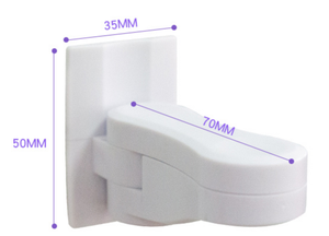 Serrure <span class=keywords><strong>de</strong></span> porte <span class=keywords><strong>de</strong></span> sécurité pour enfants Protection <span class=keywords><strong>de</strong></span> bébé en plastique ABS pour enfants échantillon gratuit Logo personnalisable OEM/ODM - Product Image 6