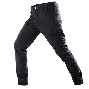 Vente en gros OEM Pantalon cargo de survêtement kaki pour hommes Sergé Coton Streetwear Bouton personnalisé Détail décontracté Vente en gros Pantalon cargo OEM - Product Image 3