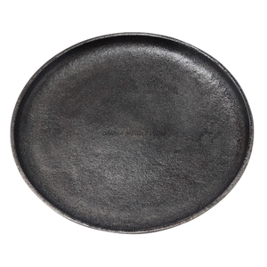 Top Trending Sleek Silver Curved Design Bandeja para servir Comedor moderno Acentos decorativos para el hogar - Product Image 2