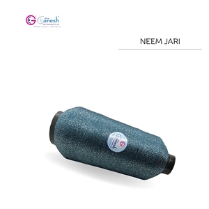 Hilo bordado de Neem Jari Metallic Flora Jari 180D poliéster Lurex de alta tenacidad para tejer a mano Jari - Product Image 3