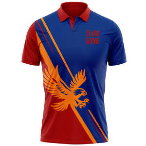 Chemises de pêche polo en polyester à manches longues 100%-Vente en gros sublimation jersey vêtements de sport unisexe à séchage rapide chemises et hauts sans quantité minimale de commande - Product Image 3