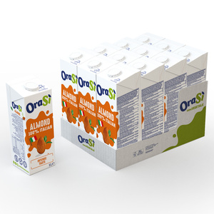 Lait d'amande OraSi 100% italien, goût intense, 1L Tetrapak - Product Image 3