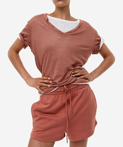 Nuevo diseño de moda 2025, pantalones cortos de estilo de moda para mujer, pantalones cortos con estampado de logotipo personalizado en blanco, pantalones cortos deportivos de tendencia para gimnasio - Product Image 6