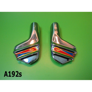 Fundas de horquilla réplica SUPER para Lambretta LI S3 + TV3 + SX + GP/DL + Serveta - Product Image 1