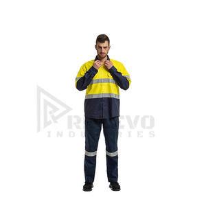 Ropa de Trabajo Reflectante de Seguridad para Trabajadores de la Construcción y Minería, Talla Cómoda, Venta al Por Mayor - Product Image 5