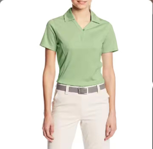 T-shirt en coton rayé personnalisable pour femmes respirant à manches courtes style décontracté avec impression de logo personnalisé tissé grande taille - Product Image 1