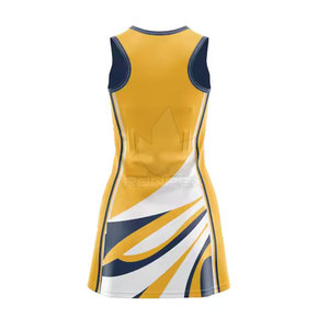 Uniforme de Netball Deportivo de Tela Suave de Poliéster, Uniforme de Alta Calidad, Transpirable, de Secado Rápido, Ligero, con Impresión Personalizada para Mujer - Product Image 2